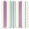 The British Stripe Co. George, Blackpool No.1 - Twist&Fit Roman Blind
